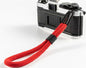 Fujifilm Compatible Camera Wrist Strap - Black with Adjustable Safety Strap, red