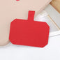 Mobile Phone Lanyard Decoration Clip Gasket Fixed Patch Mobile Phone Shell Back Sticker Lanyard Anti-lost Accessories, red