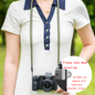 Premium Polyamide Climbing Rope Style Camera Neck Strap - Adjustable, Comfortable, and Durable (S01041)