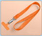 Lanyard Neck Strap & Wrist Strap Set, Durable Woven Neck Lanyard, orange