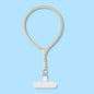 Universal Fashionable Nylon Mobile Phone Lanyard Short Wristlet Keychain Rope with Phone Tether Patch for Cell Phone Use (S01051)