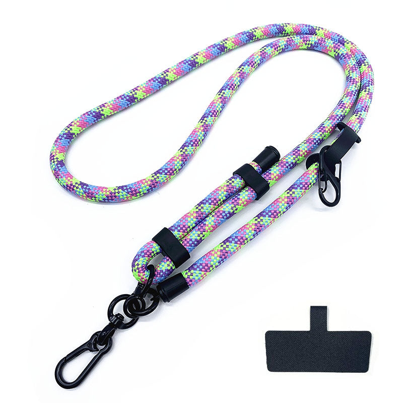 Universal Phone Case Accessories Crossbody Patch Shoulder Strap Tab Lasso Tether Cell Mobile Phone Lanyard (S01053)