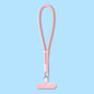 Universal Fashionable Nylon Mobile Phone Lanyard Short Wristlet Keychain Rope with Phone Tether Patch for Cell Phone Use (S01051)