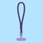 Universal Fashionable Nylon Mobile Phone Lanyard Short Wristlet Keychain Rope with Phone Tether Patch for Cell Phone Use (S01051)