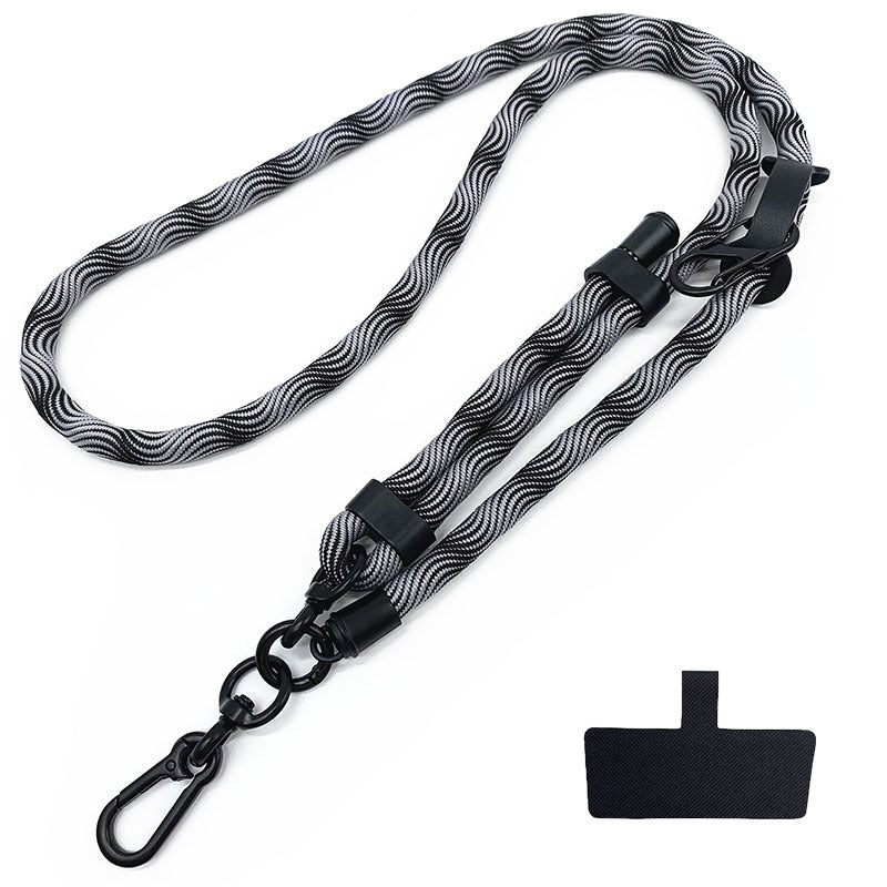 Universal Phone Case Accessories Crossbody Patch Shoulder Strap Tab Lasso Tether Cell Mobile Phone Lanyard (S01053)