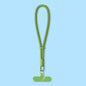 Universal Fashionable Nylon Mobile Phone Lanyard Short Wristlet Keychain Rope with Phone Tether Patch for Cell Phone Use (S01051)