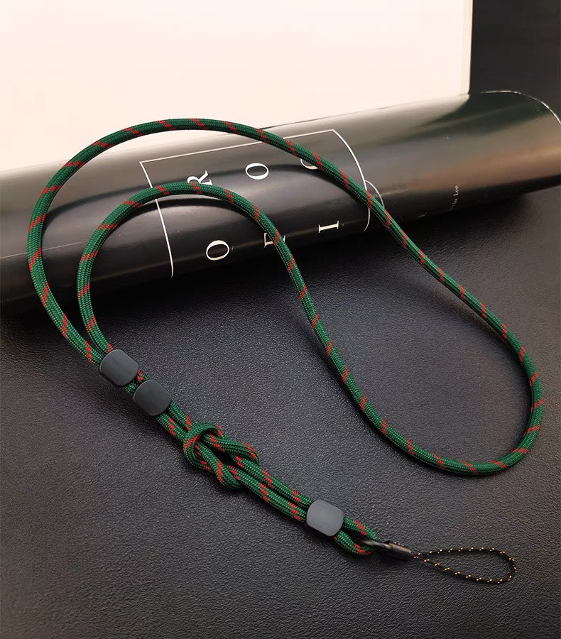 Hand Wrist Strap Lanyard, Adjustable Colorful Nylon Hand Wrist Straps, green