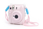 Blue and pink versatile camera lanyard - adjustable neck strap for Instax and DSLR cameras