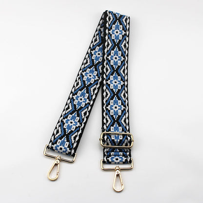 Ethnic Pattern Adjustable Straps Bag Accessories - Wide, Comfortable, Detachable, Plus Size Friendly Shoulder Strap For Bags (S01016)