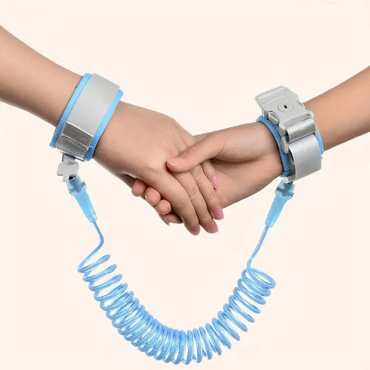 Anti-Lost Safety Wrist Link for Kids | Child Safety Harness with 360° Rotating Lock | Toddler Leash with Whistle & Reflective Design | Customizable (S01006)