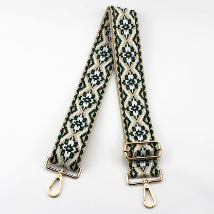 Ethnic Pattern Adjustable Straps Bag Accessories - Wide, Comfortable, Detachable, Plus Size Friendly Shoulder Strap For Bags (S01016)