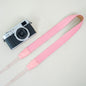 Retro Camera Strap,Pink,Denim Cotton,Super Thick,Cotton Fiber Tensile Wear Comfortable