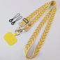 Phone Lanyard, Universal Crossbody Patch Phone Lanyards, yellow